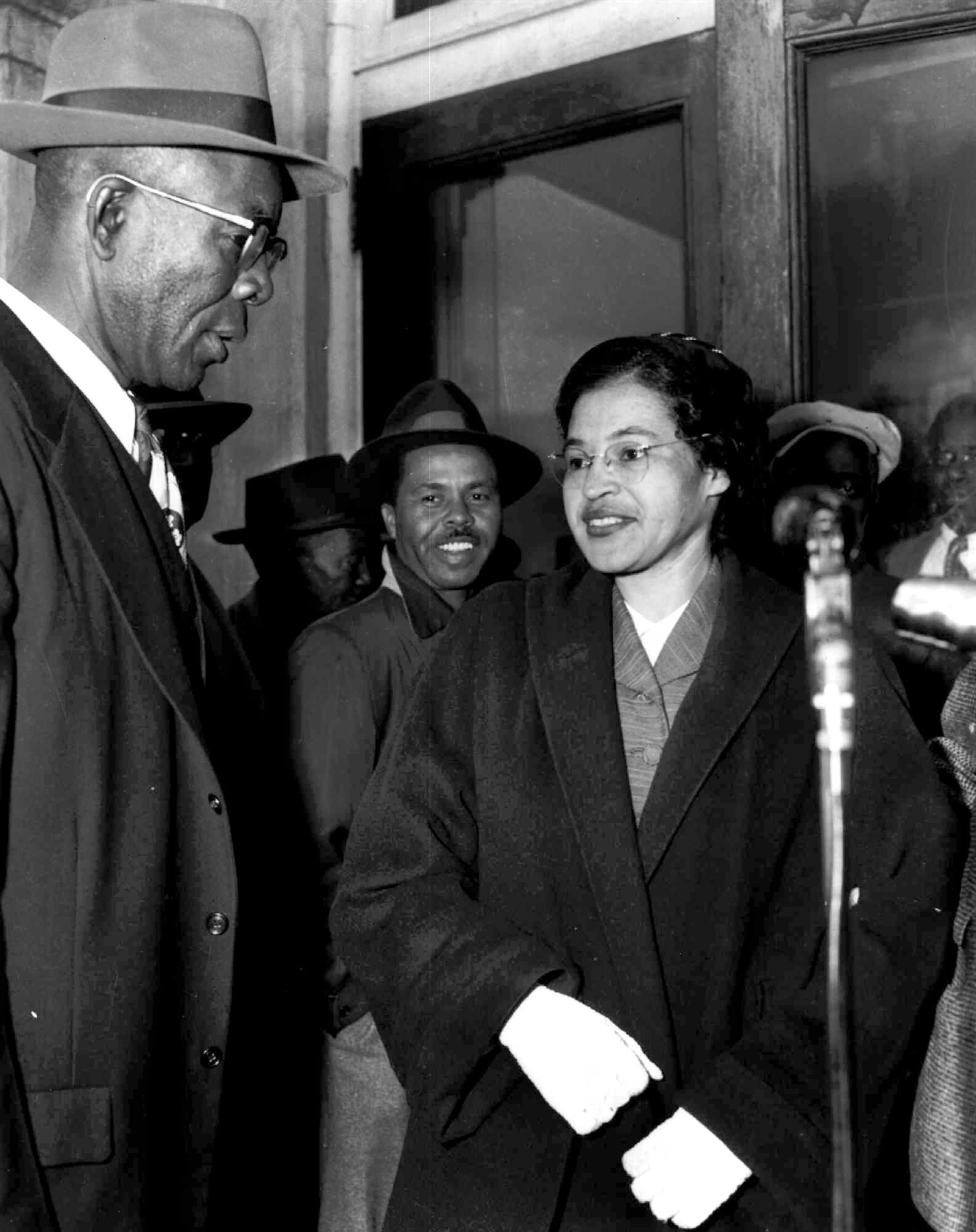 Nixon and Rosa Parks, longtime Montgomery NAACP leaders and ...